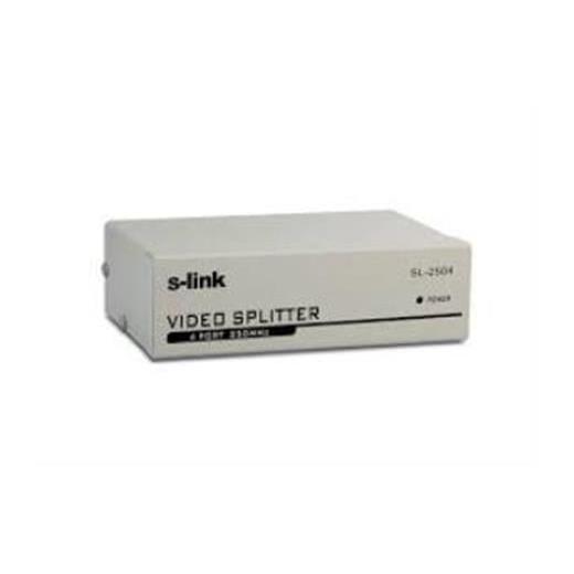 S-Link Sl-2504 4 Vga 250Mhz Monitör Splitter