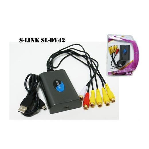 S-Link Sl-Dv42 Usb To Dvr 4 Port Adaptör