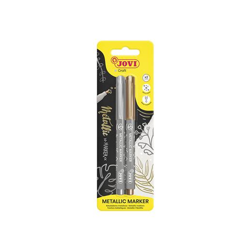 Jovı 1602 M Decor Metalık Kalemi Altın Gümüş - Blister
