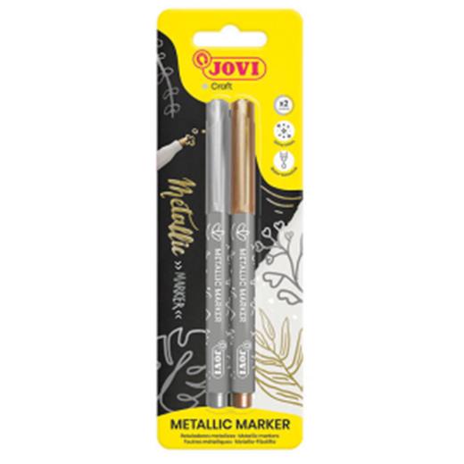 Jovı 1602 M Decor Metalık Kalemi Altın Gümüş - Blister