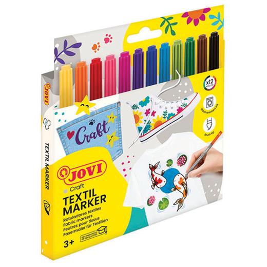 Jovı 1410 Decor Tekstil Kalemi 12 Renk