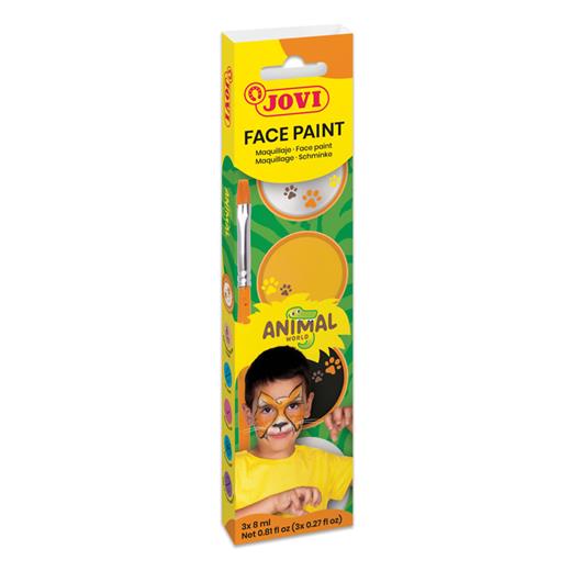 Jovı 174An Krem Yüz Boyası Hayvanlar Dünyası 8Ml X 3 Renk
