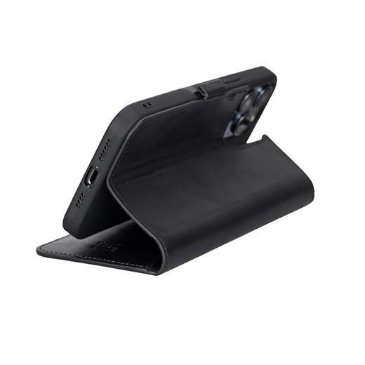 Apple İphone 13 Pro Max Uyumlu Deri Cüzdanlı Kılıf Siyah