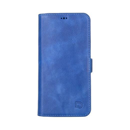 Apple İphone 13 Pro Max Uyumlu Deri Cüzdanlı Kılıf Okyanus Mavi