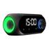 Mikado Md-W7 1200Mah 5W Siyah Bluetooth-Aux-Derece-Usb-Fm Double Alarmlı Saat Speaker Speaker