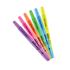 Wrıtech W-805S Basmalı Fosforlu Kalem Neon Mavi - 12Li Kutu