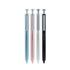 Wrıtech W-0156 Metal Up Siyah Gövde 0,7Mm Mavi Jel Kalem - 6Lı Kutu
