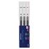 Wrıtech W-927 Basmalı Roller 0,5Mm Kalem (Mavi-Siyah-Kırmızı) - 3Lü
