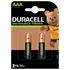 Duracell 750 Mah Şarjlı İnce Pil 2Li