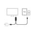 Hytech Hy-Xo51 Siyah-Gri Usb-F To Hdmı 1M Mobil Telefon Uyumlu Kablo