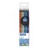 Mılan 7102306 Black Wood Metal Kuru Boya - 6 Lı