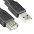 Vcom Cu202-B-5.0 Siyah 5.0Mt Usb 2.0 Uzatma Kablosu
