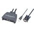 Vcom Dd211-2K 2 Port Vga 1080P@60Hz Plastik Kasa Kvm Switch
