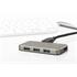 Digitus Da-70240-1 4 Port Usb 3.0 Hub, 5V-2A Güç Adaptörü Dahil, Alüminyumi Da-70240-1
