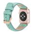 Apple Watch Uyumlu Deri Kordon 42-44-45Mm Brn7 Yeşil