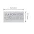 Shıny S-844 Mavi Kasa Mavi Ped 58X22Mm