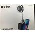 S-Link Sl-M9055 Siyah Typec 10W Kablosuz Şarj Cihazı Fanlı Kalemlikli Masa Lambası