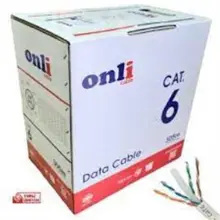 Onli On-6006 U-Utp 23 Awg Cca-Pe Outdoor 305 Metre Cat6 Kablo