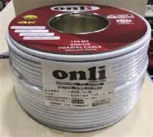 Onli Rg6-U6 64 Tel 1,02 Ccs-Al 100 Metre Anten Uydu Kablosu