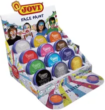 Jovı 177E Krem Yüz Boyası 20Ml X 12 Renk - 24Lü Stand