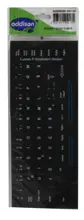 Addison 300162 Türkçe F Siyah Klavye Stıker