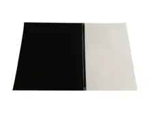 Fasbınd Isısal Kapak Şeffaf+Karton Siyah 100 Ad.