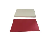 Fasbınd Isısal Kapak Karton+Karton Kırmızı 100 Ad.