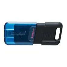 Kingston Dt80M-128Gb 128Gb Datatraveler 80 M 200Mb-S Usb-C 3.2 Gen 1 Type-C Flash Bellek