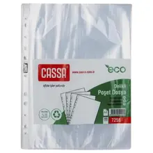 Cassa Poşet Dosya Eco 30 Mikron 100Lü Paket
