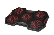 Frisby Fnc-5252B Gp4 Notebook Soğutucu & Stand(5Xfan) Lcd Kontrol Pane Metal Izgara 2 X Usb Port