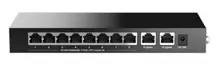 H3C Magic Bs210T-Hp 8 Port Poe+ 2 Port Uplink 10-100-1000 Mbps 110W Metal Kasa Swich