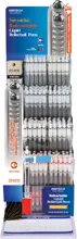 Wrıtech W-927 Basmalı Roller 0,5Mm Kalem (Mavi-Siyah-Kırmızı) - 120Li Stand