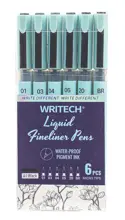 Wrıtech W-704 Lıquıd Fınelıner Kalem - 6Lı