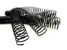 Plastik Helezon Spiral 25Mm. 4:1 Siyah 50 Ad. 48 Lop Poşetli