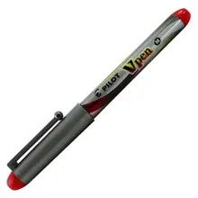 Pilot V-Pen Silver Kullan-At Dolma Kalem M Kırmızı