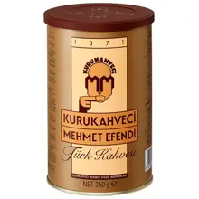 Kurukahveci Mehmet Efendi Türk Kahvesi Teneke Kutu 250 Gr