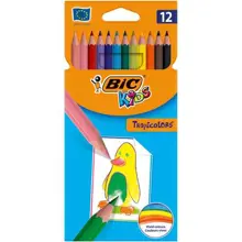 Bic Tropicolors Boya Kalemi 12 Renk Tam Boy