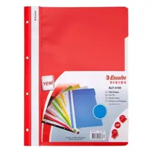 Esselte 4199 Telli Dosya Kırmızı 50Li Paket
