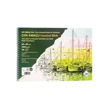 Art Liva Sanatsal Resim Defteri Multi Teknik 20 Sayfa 25X35 200Gr