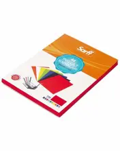 Sarff A4 Şeffaf Kırmızı Pvc Cilt Kapakları - 100Adet