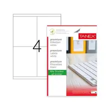 Tanex Tw-2304 Lazer Etiket 105 Mm X 140 Mm