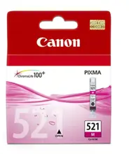 Canon Clı-521M Magenta Kırmızı Mürekkep Kartuş Mp260-540-550-560-620-630 Mx860-870