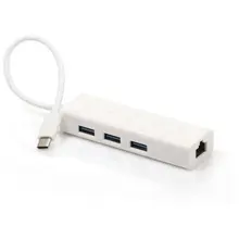 Dark Usb3.1 Type-C - 3Xusb3.0Hub+ Gigabit Ethernet