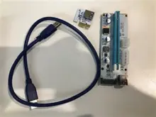 S-Link Sl- Ex10 Pcı-E 1X To 16X Sata 6Pin Bitcoin Riser Ekran Kartı Yükseltici