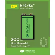Gp 200Mah Ni-Mh 9V Şarj Edilebilir Tekli Pil