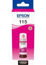 Epson 115 Magenta Kırmızı Şişe Mürekkep T07D34A L8160-L8180