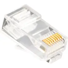 Vcom Nm006 20Li Plastik Rj45 8P8C Cat6-Utp-Rj45-3U Konnektör