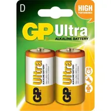 Gp Lr20 Ultra  Büyük Boy Alkalin (2Li) Kalın Pil