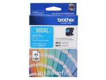 Brother Lc565Xlc Cyan Mavi 1.200 Sayfa Kartuş Mfc-J3520-J3720