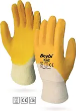 Beybi Pamuk Nitril Pmk Kn2 9 Beden Eldiven 12Li Paket En388 (3121X)